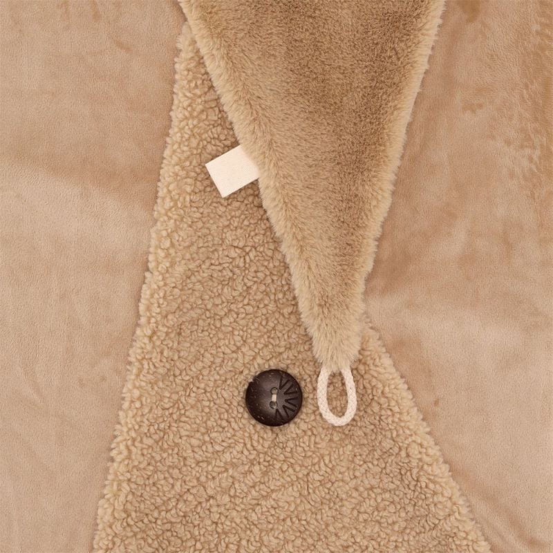 Veleste Furry - Sjaal - Geel