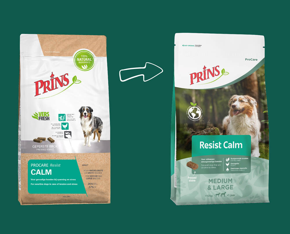 Prins ProCare Resist Calm Medium & Large - Hondenvoer - 12 Kilogram - gevogelte