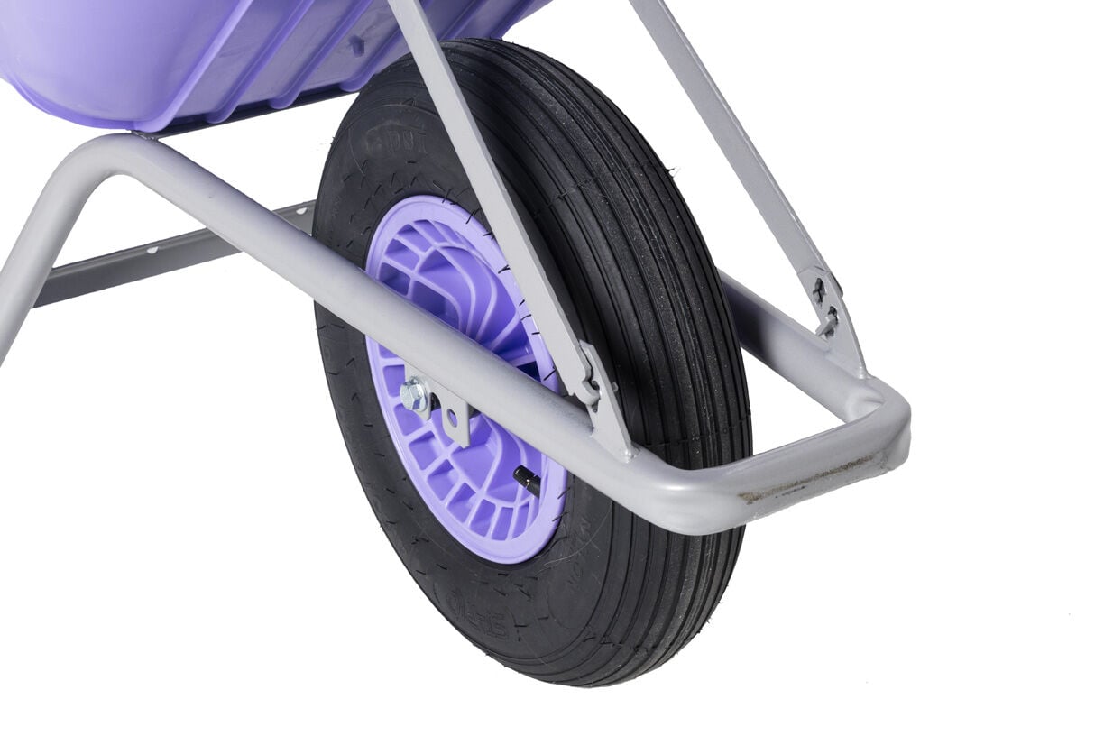 FORT TKA-100 - Kruiwagen - Paars Lavendel - 100 liter - 13 cm