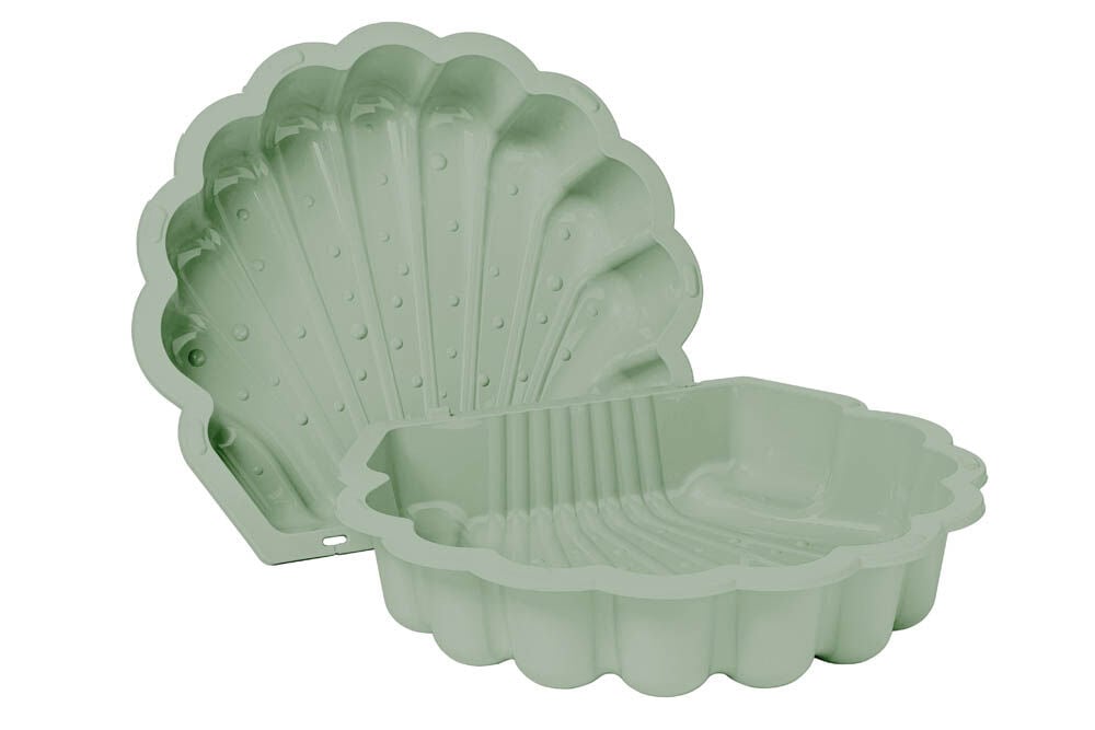 Swing King Schelp - Zandbak - 2.2 Kilogram - Licht groen - Kunststof
