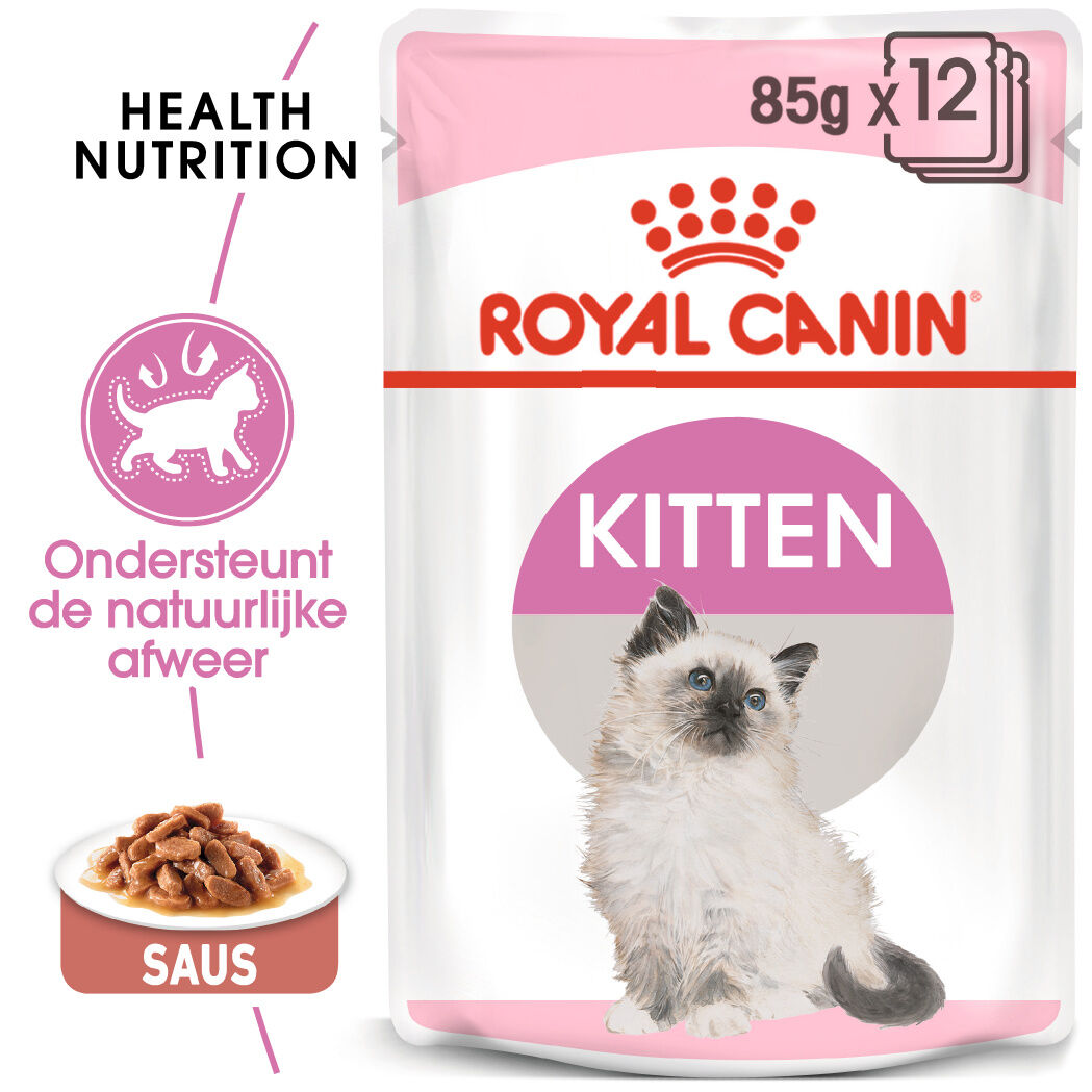 Royal Canin Kitten Instinctive in Gravy - Kattenvoer - 1020 Gram