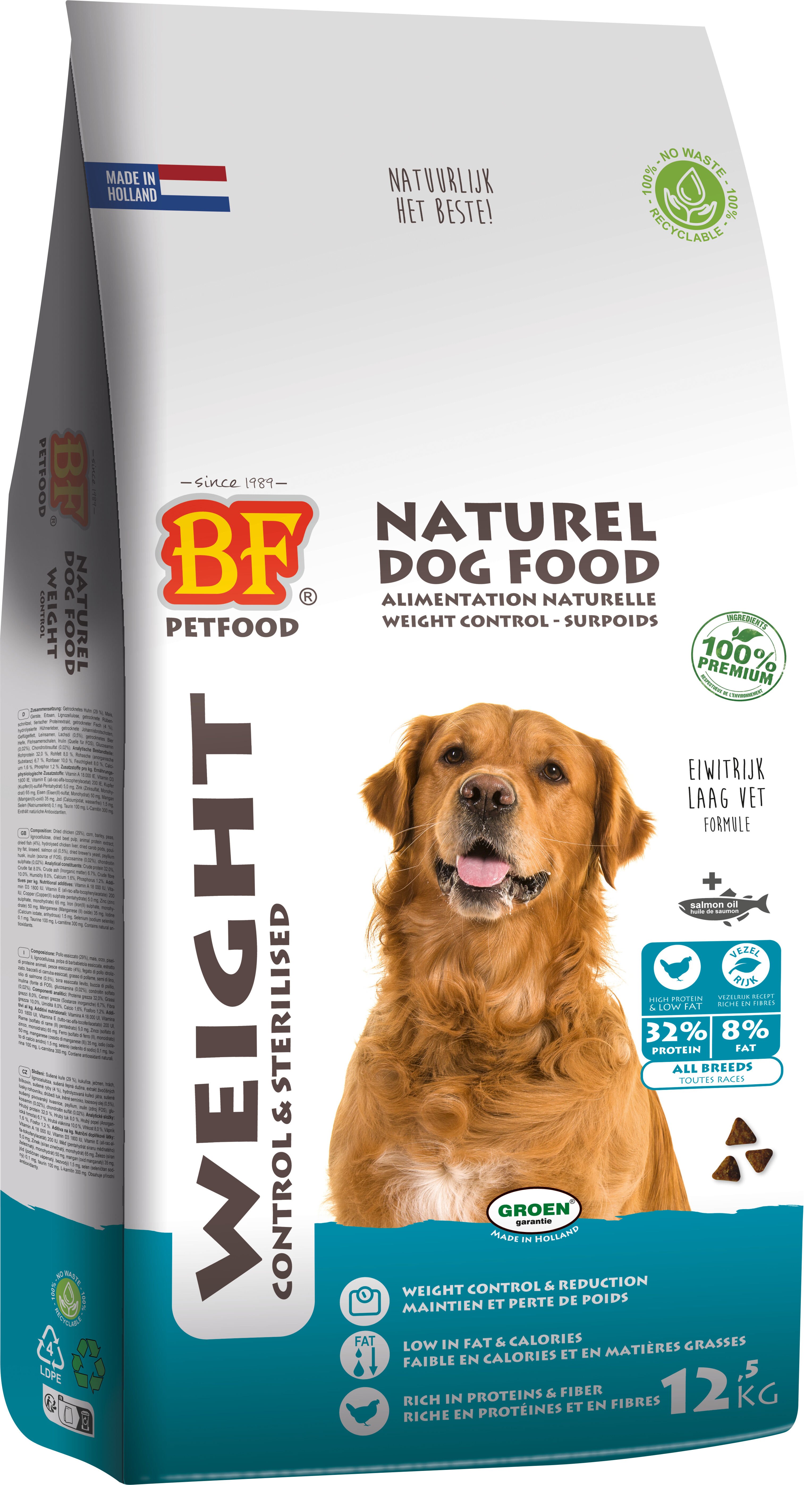 Bf petfood weight control - Hondenvoer Bf petfood weight control - Hondenvoer