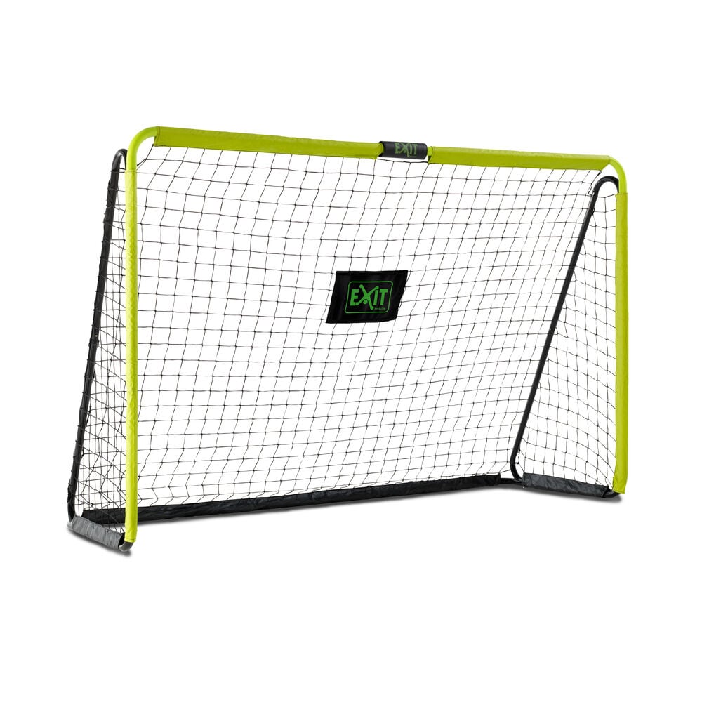 EXIT Tempo 2400 - Voetbalgoal - Groen/zwart - 160x246x90 cm