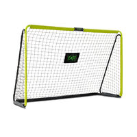 EXIT Tempo 2400 - Voetbalgoal - Groen/zwart - 160x246x90 cm