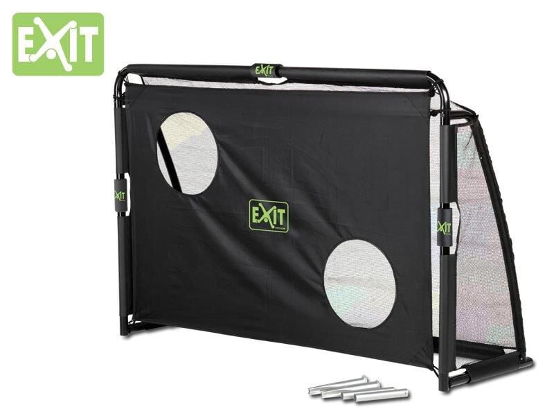 EXIT Maestro - voetbalgoal - Zwart - Staal