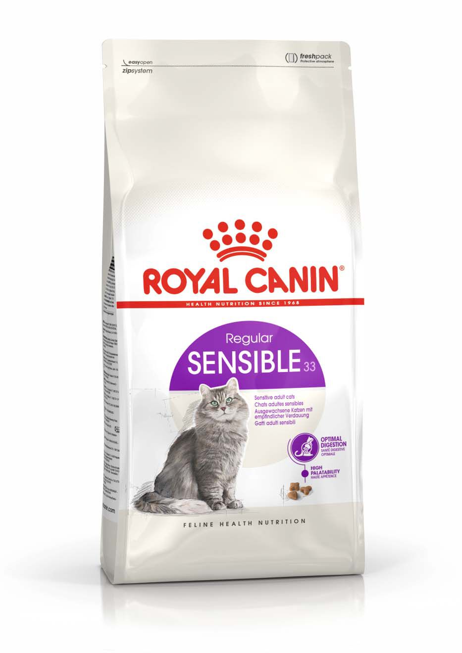 Royal Canin Sensible 33 - Kattenvoer - 2 Kilogram - Gevogelte