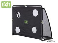 EXIT Coppa - voetbalgoal - Zwart - Staal