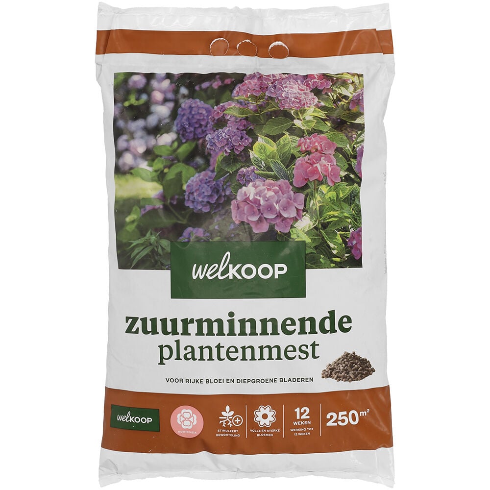 Welkoop - Zuurminnende Plantenmest - 250 m2 - 7.5 Kilogram Welkoop - Zuurminnende Plantenmest - 250 m2 - 7.5 Kilogram