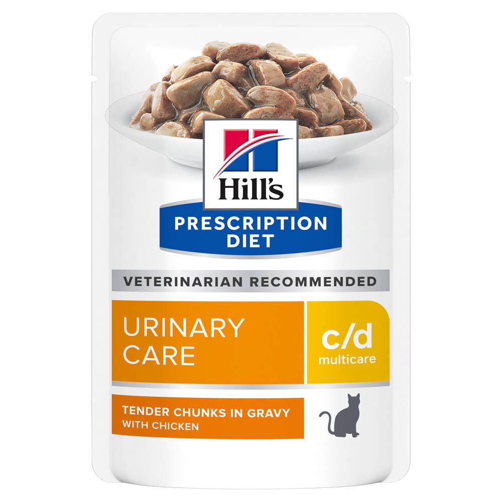 Hill's Prescription Diet Urinary Care c/d - Kattenvoer - 85 Gram - kip Hill's Prescription Diet Urinary Care c/d - Kattenvoer - 85 Gram - kip