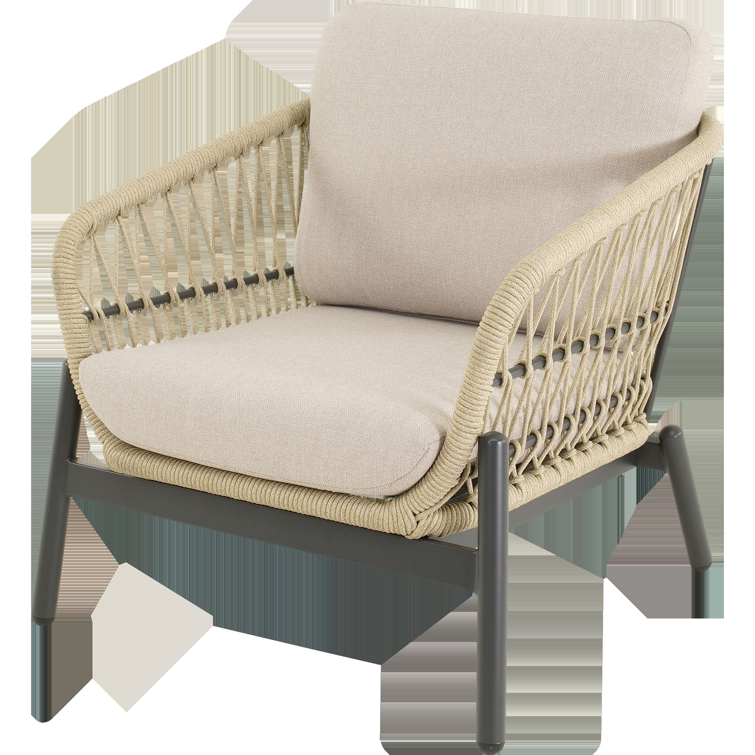 Lesli Living Zavi - Loungeset - 163.5x43x57 cm