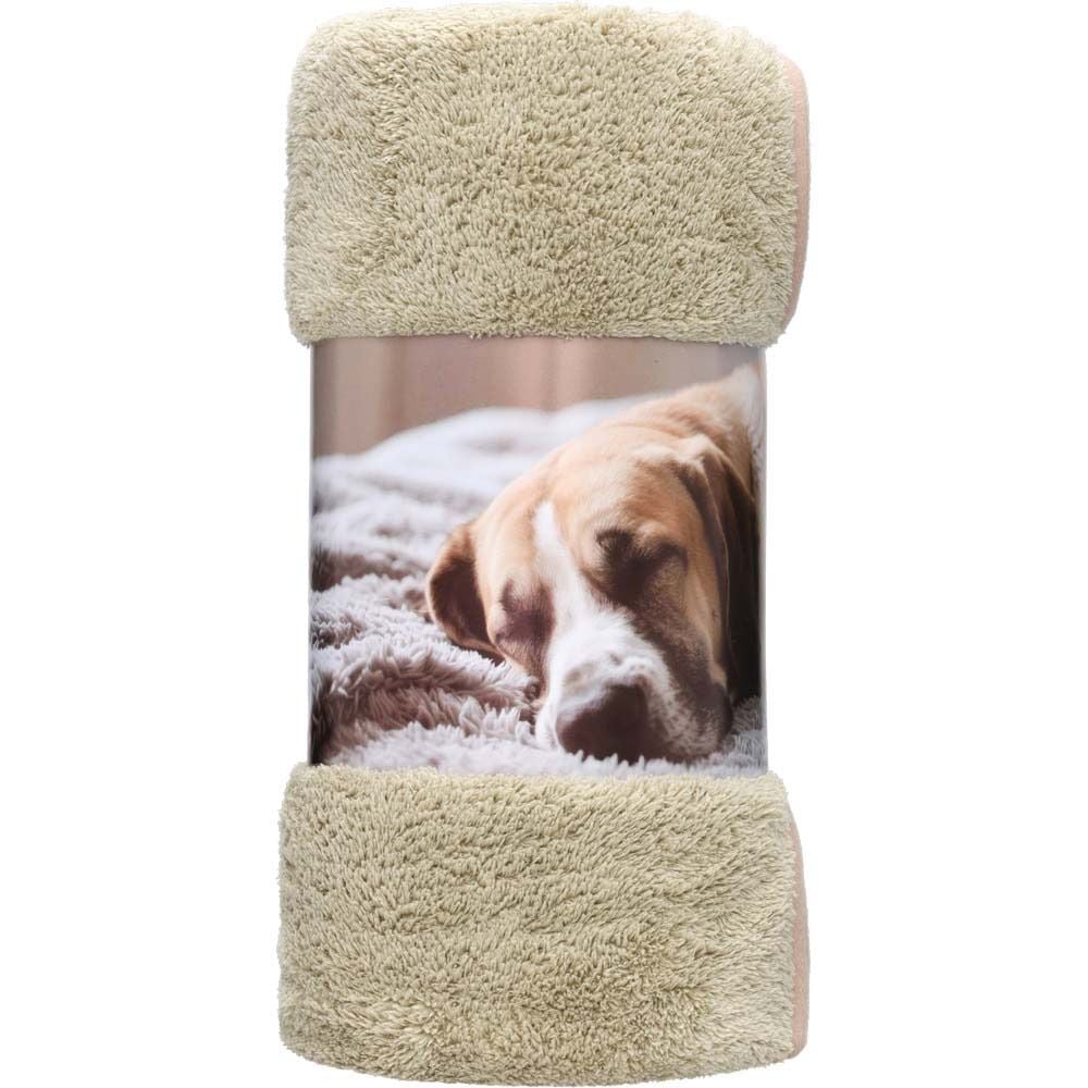 Jayla - Fleece Hondendeken - Beige - 30x17x17 cm - 1 maat Jayla - Fleece Hondendeken - Beige - 30x17x17 cm - 1 maat