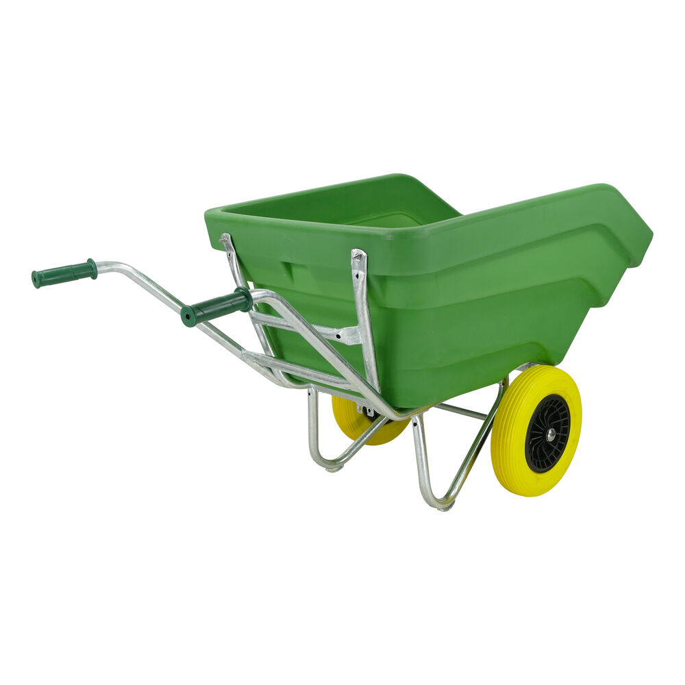 Altrad Fort Farm & stable 300/2 kiep flex pro wiel - Kruiwagen - Groen - 300kg