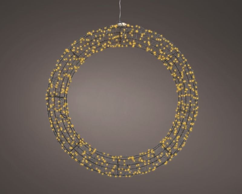 Lumineo LED krans - 720 - 58 cm