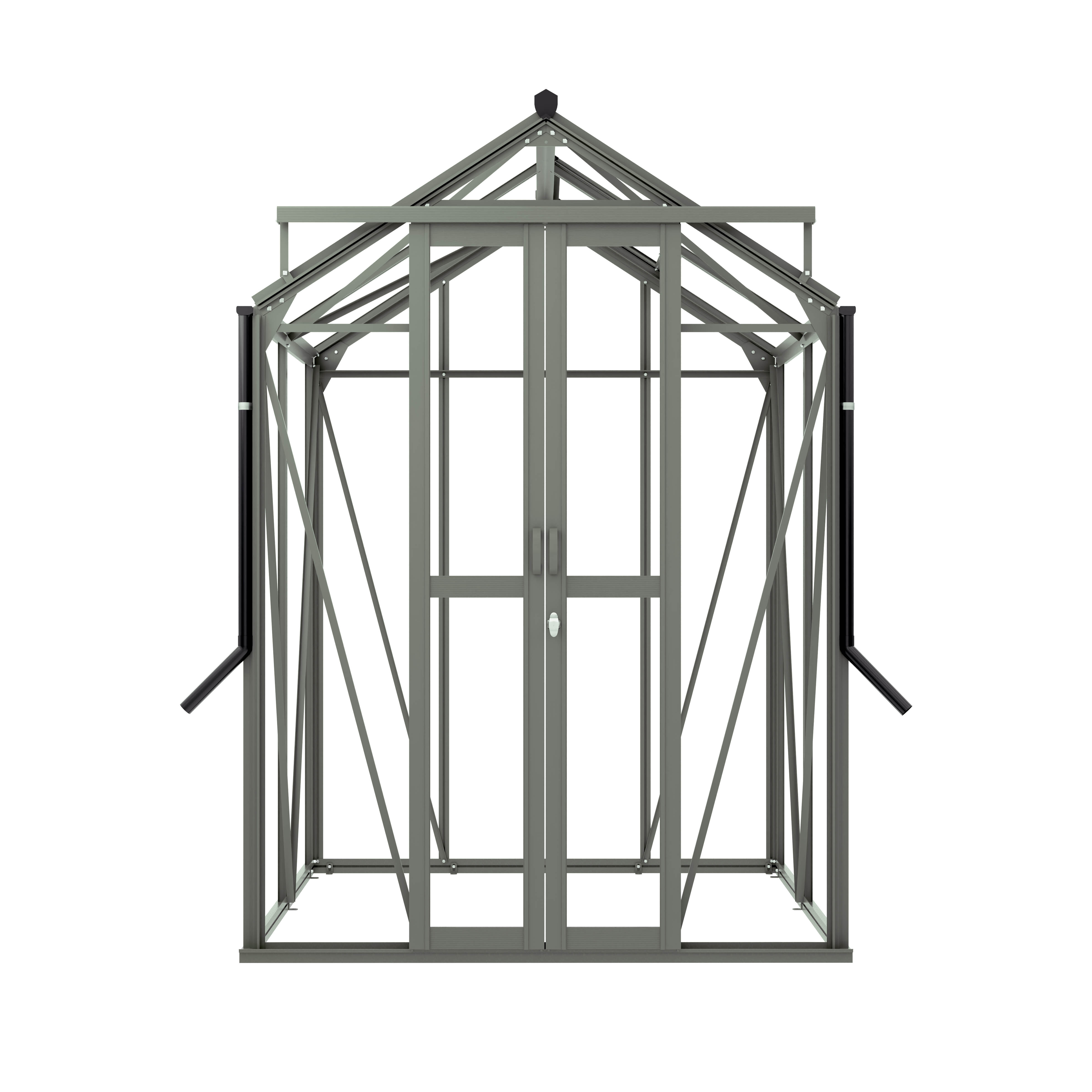 Royal Well Anne I Full Options - Tuinkas - Groengrijs - 211.2x149.8x150.7 cm - 3 mm Royal Well Anne I Full Options - Tuinkas - Groengrijs - 211.2x149.8x150.7 cm - 3 mm
