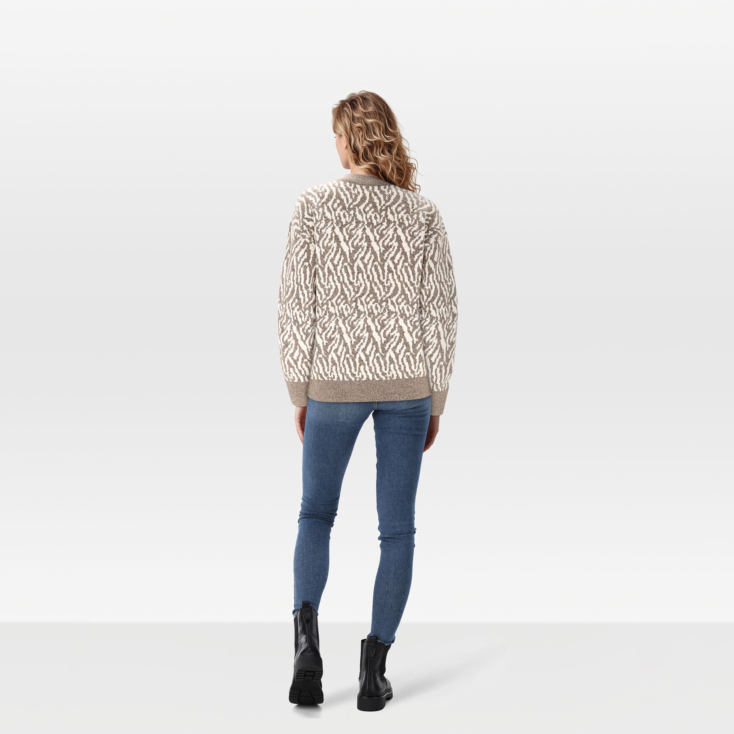 Veleste Mila - Trui - Taupe - 36