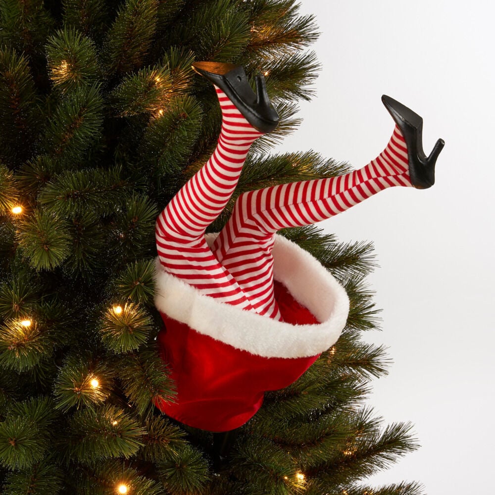 Luville Lady Legs - Decoratiestuk - Rood - 42.5x16x13.5 cm