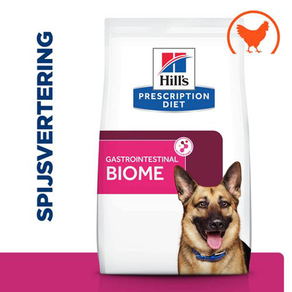 Hill's Prescription Diet Gastrointestinal BIOME - Hondenvoer - 4000 Gram - kip