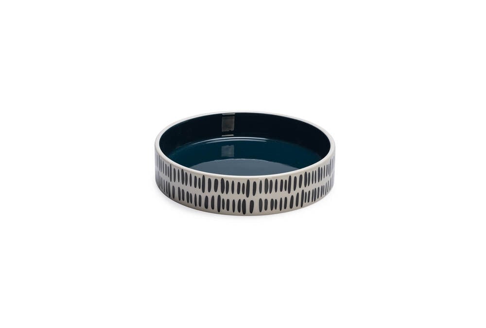 Beeztees Jade - Voerbak - 350 l - Zwart/wit - 4x16.5x16.5 cm - 16.5 cm Beeztees Jade - Voerbak - 350 l - Zwart/wit - 4x16.5x16.5 cm - 16.5 cm