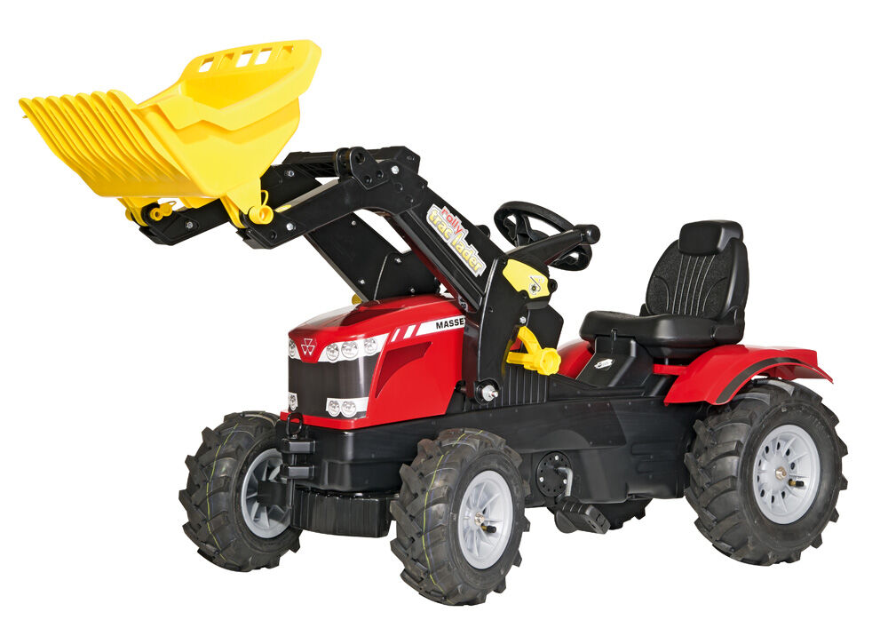 Rolly toys Farmtrac MF 8650+ rollyTrac voorlader en luchtbanden  - Tractoren