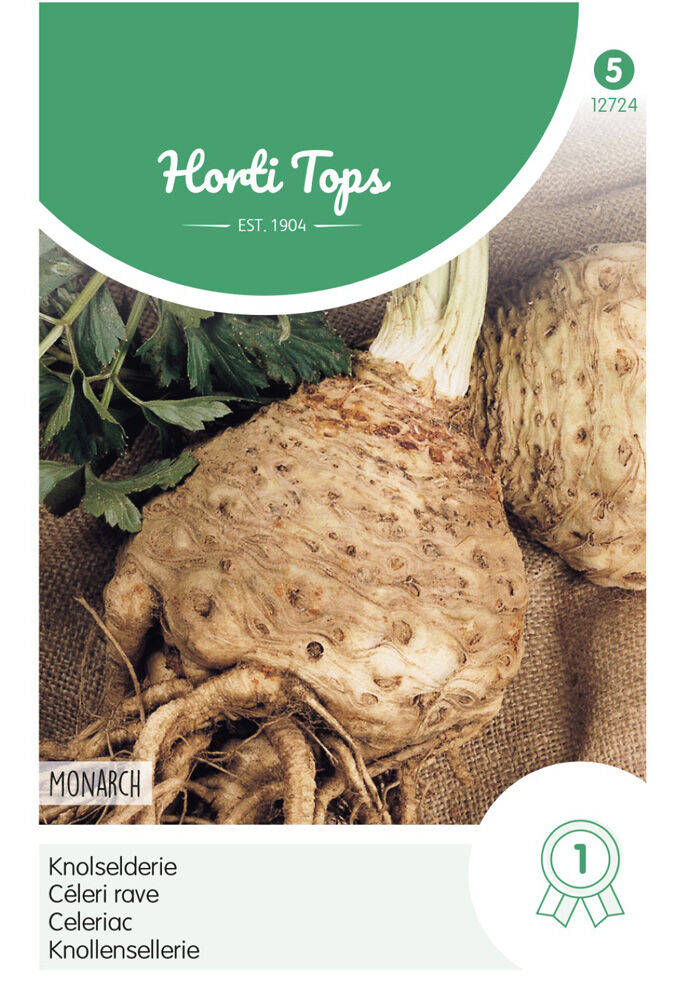 Hortitops Knolselder Apium graveolens var. rapaceum Monarch - Groentezaden