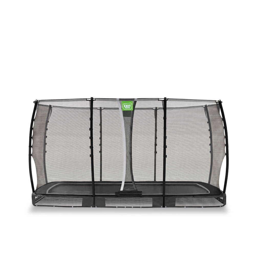 Exit Allure Classic - Inground trampoline - Zwart - 214x366 cm Exit Allure Classic - Inground trampoline - Zwart - 214x366 cm