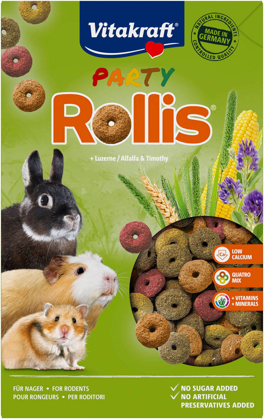 Vitakraft Rollis Party - Knaagdierensnack Vitakraft Rollis Party - Knaagdierensnack
