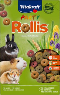 Vitakraft Rollis Party - Knaagdierensnack - 500 Gram - groente