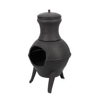 Fancy Flames - Tuinhaard - Zwart - Gietijzer