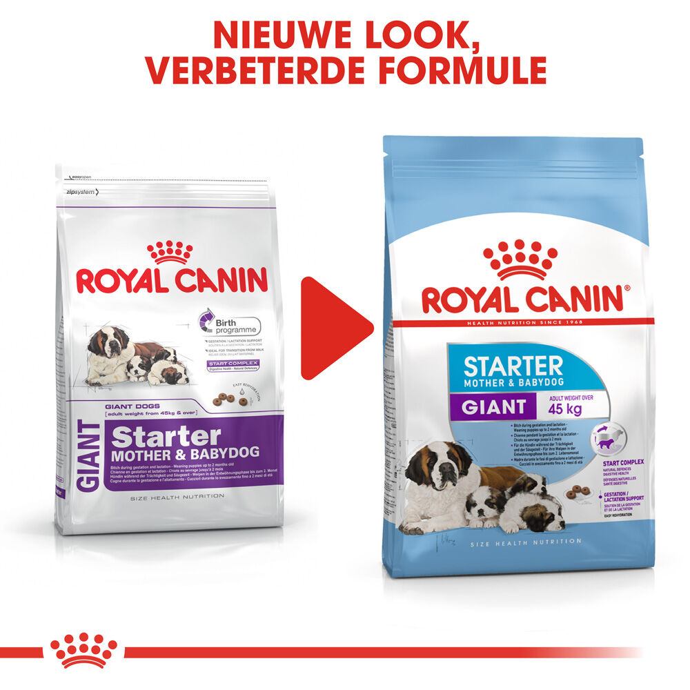 Royal Canin Giant Starter Mother and Babydog - Hondenvoer - 15 Kilogram - gevogelte