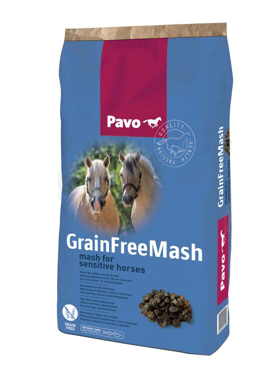 Pavo Grainfreemash - Specialiteit - Paardenvoer Pavo Grainfreemash - Specialiteit - Paardenvoer