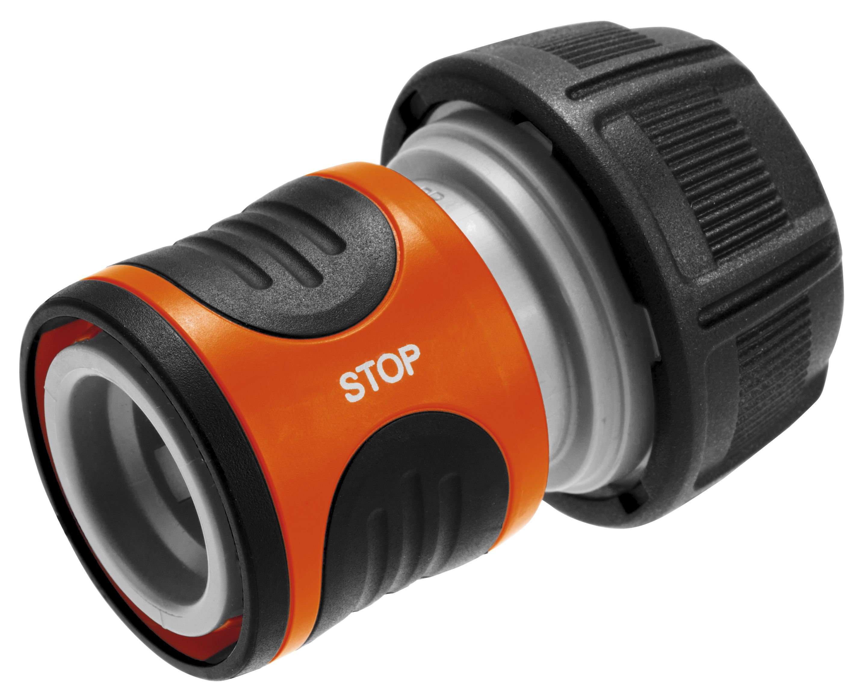 Garden - Aansluitstuk met Waterstop - 1/2'' Garden - Aansluitstuk met Waterstop - 1/2''
