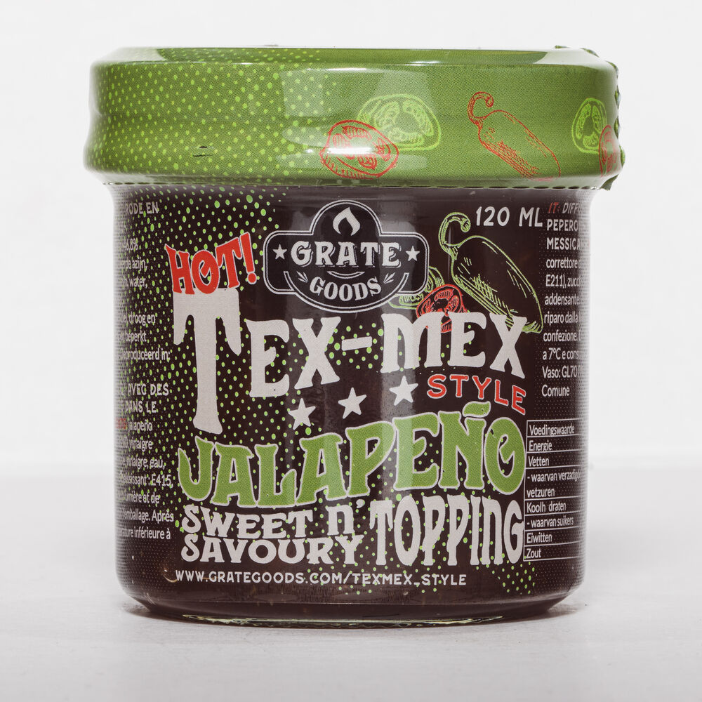 Grate Goods Tex-Mex Style Jalapeño - BBQ saus