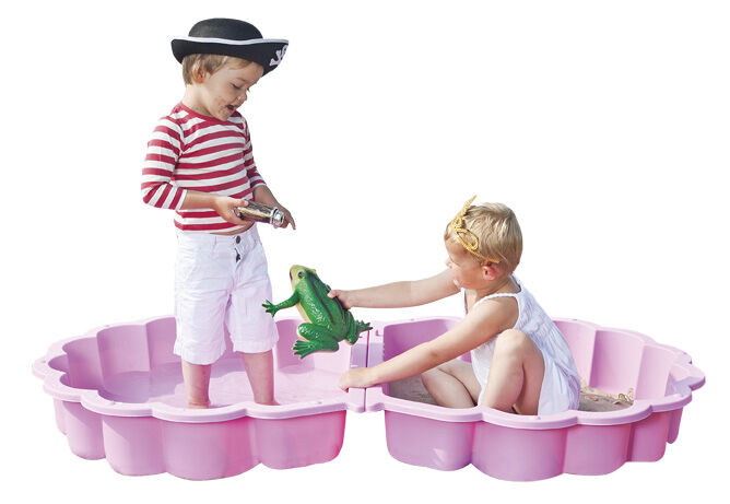 Zand en Water Schelp - Zandbak 87 X 78 cm - Roze - 20x78x87 cm