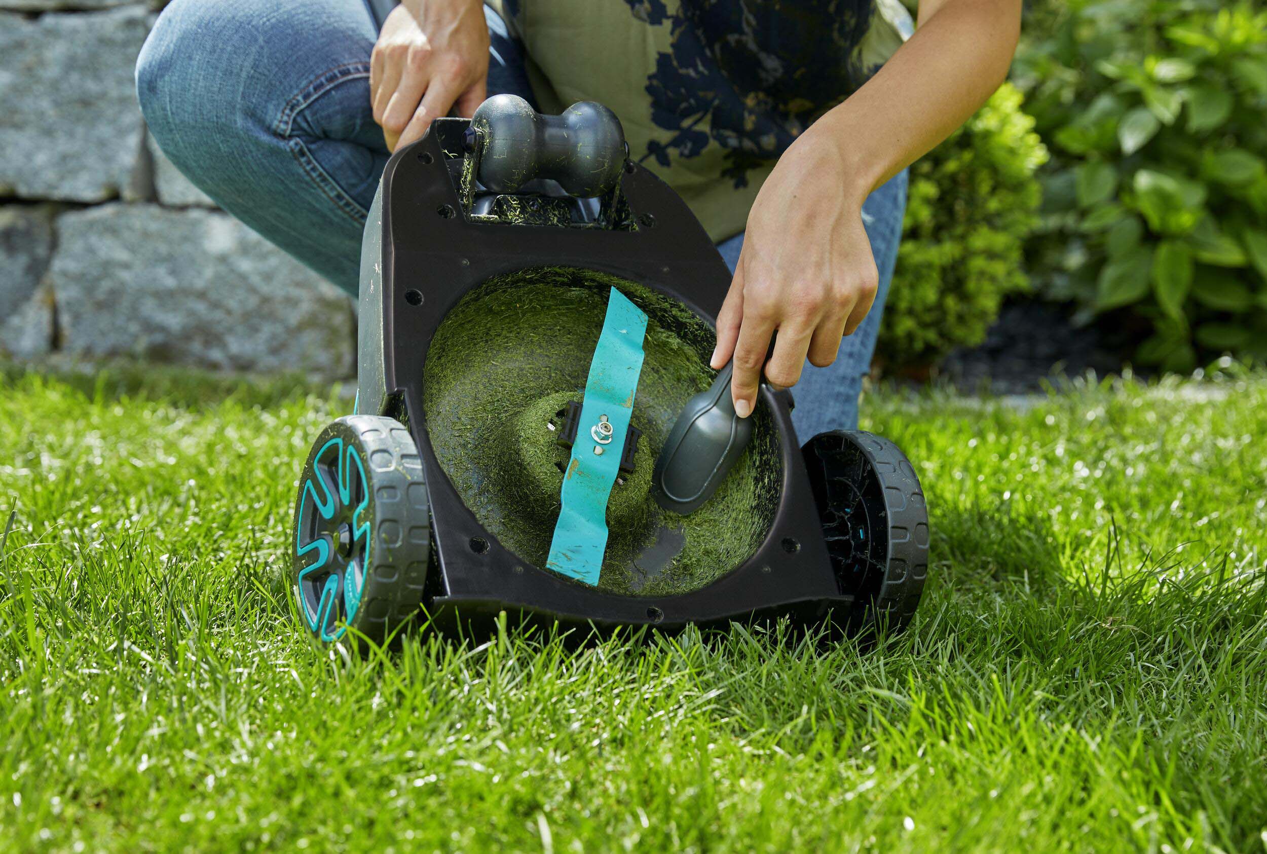 GARDENA HandyMower HM 22/18V set - Accu grasmaaier incl accu en lader - 50 m2