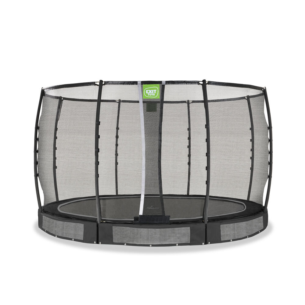 EXIT Allure Premium - Inground trampoline - Zwart - 366 cm EXIT Allure Premium - Inground trampoline - Zwart - 366 cm