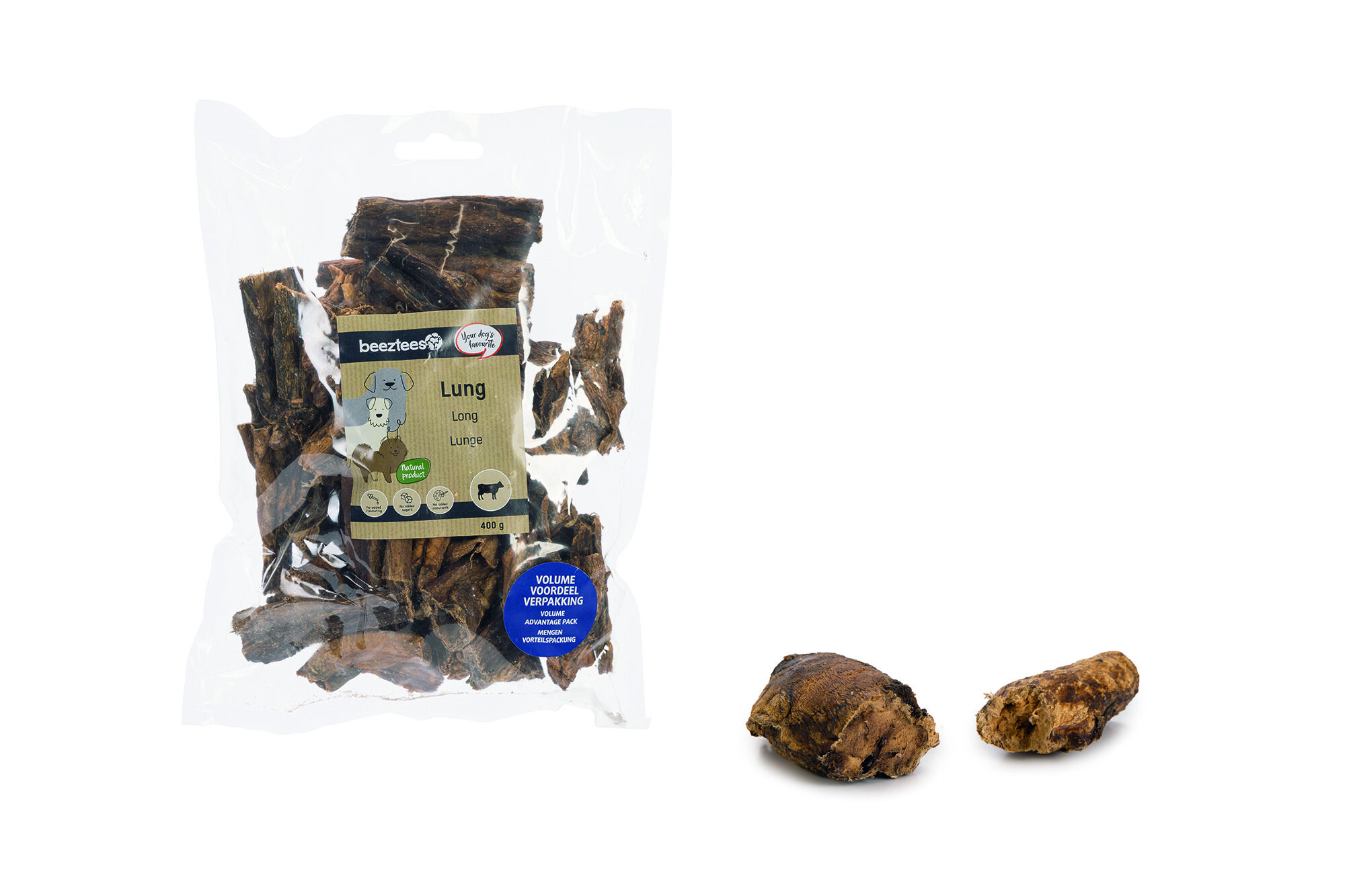 Beeztees Long - Hondensnack - 400 Gram