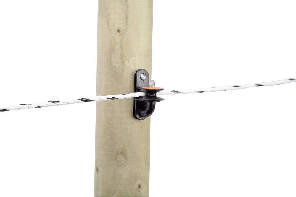 Gallagher - Rol-hoek isolator - 11 cm - 5 Stuks - Zwart - 18 cm
