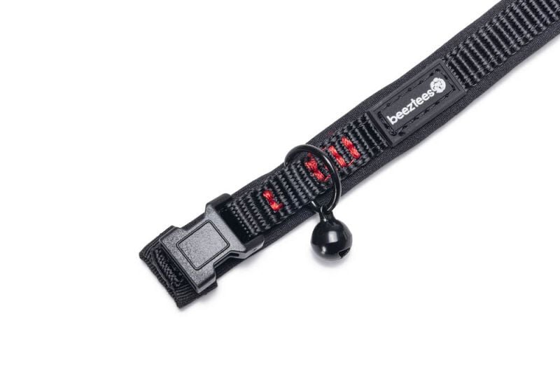 Beeztees Parinca - Kattenhalsbandje - Zwart