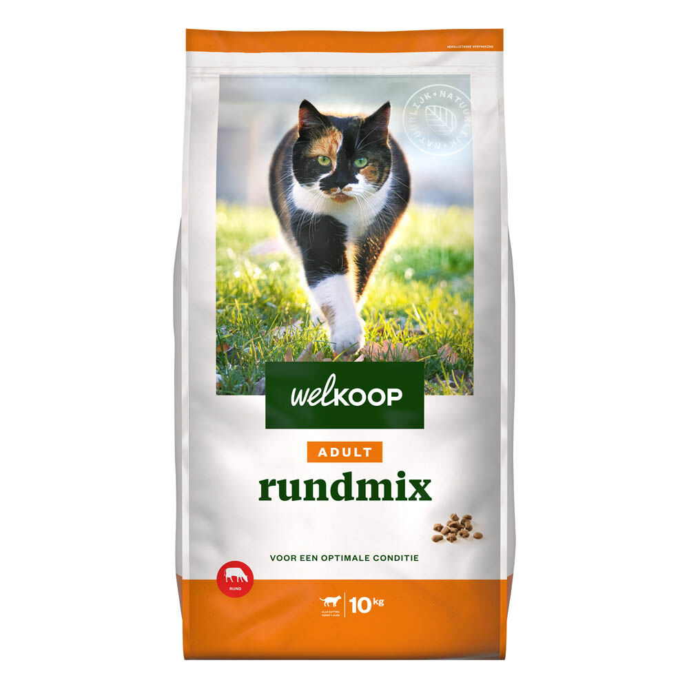 Welkoop Adult - Kattenvoer - 10 Kilogram - rund Welkoop Adult - Kattenvoer - 10 Kilogram - rund
