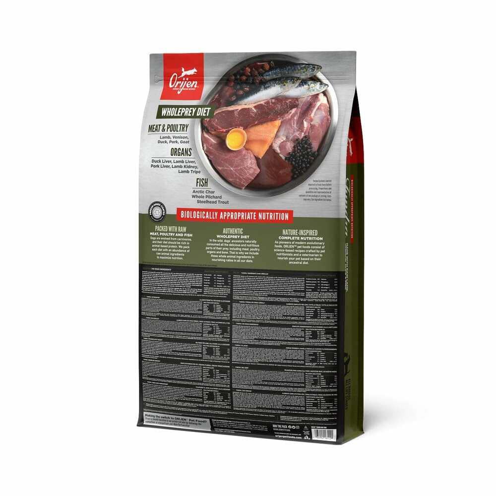 Orijen Tundra Dog Whole Prey - Hondenvoer - 11.4 Kilogram - hert, geit, vis