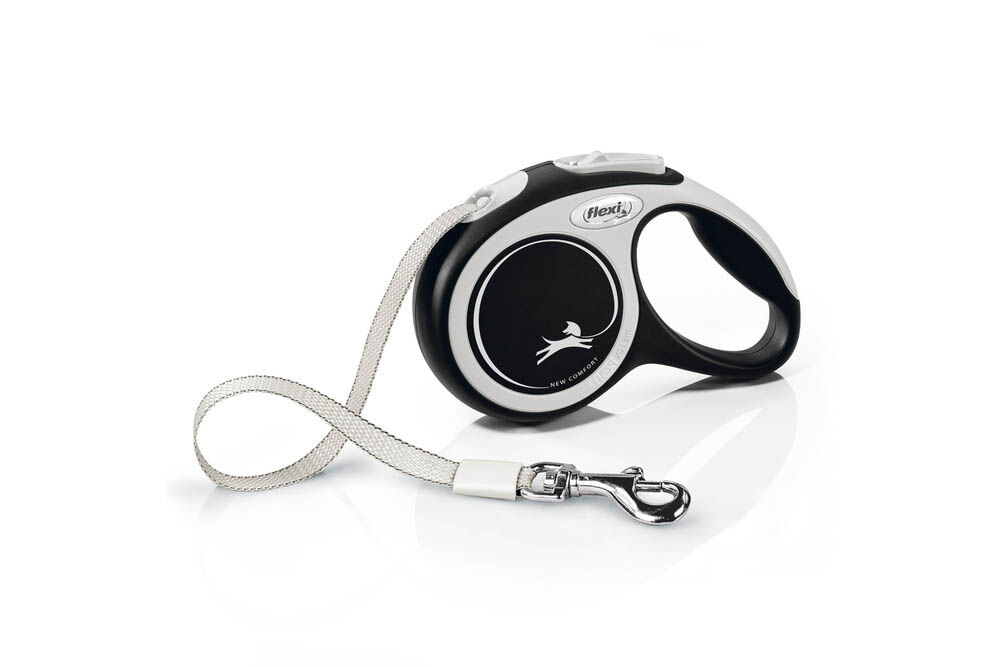 Flexi New Confort Tape - Rollijn - Hondenriem - roze