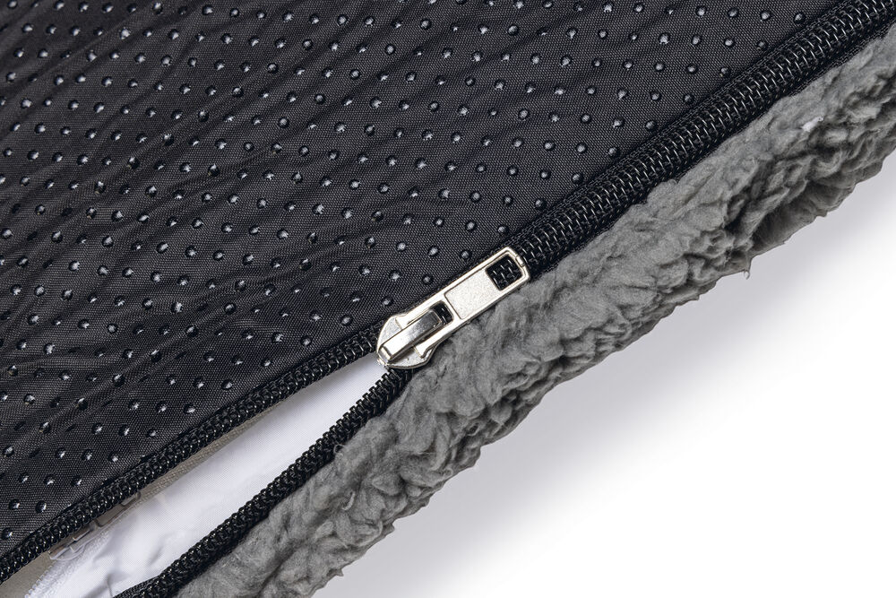 Beeztees Ito - Orthopedisch benchkussen - Grijs - 5x121x78 cm - M