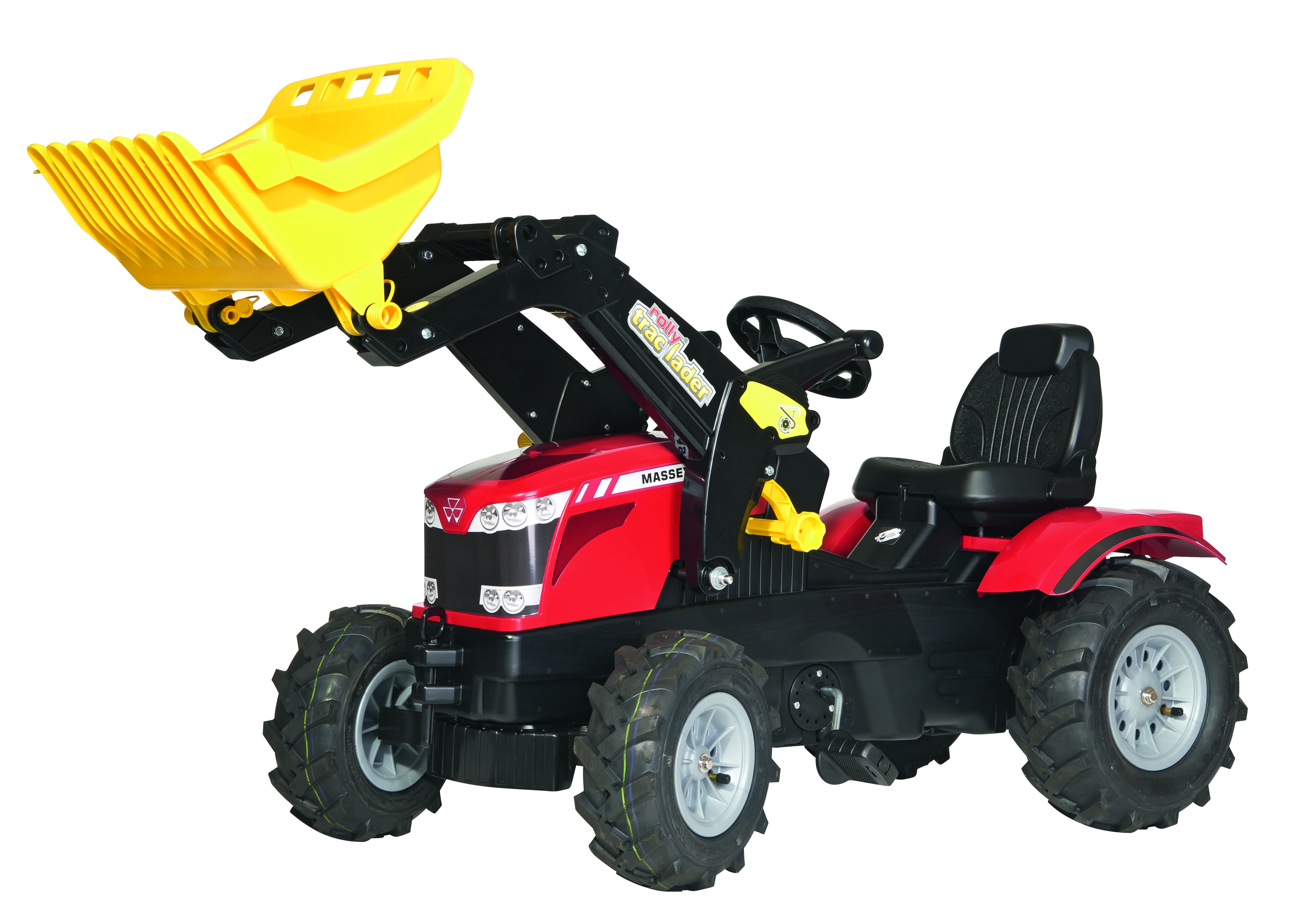 Rolly toys Farmtrac MF 8650+ rollyTrac voorlader en luchtbanden  - Tractoren