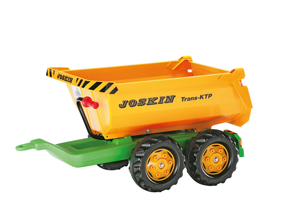 Rolly toys Halfpipe Joskin - Trailers & Aanhangers - Geel