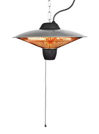 Eurom 1502 - Hangende terrasverwarmer - Grijs - 1500 W