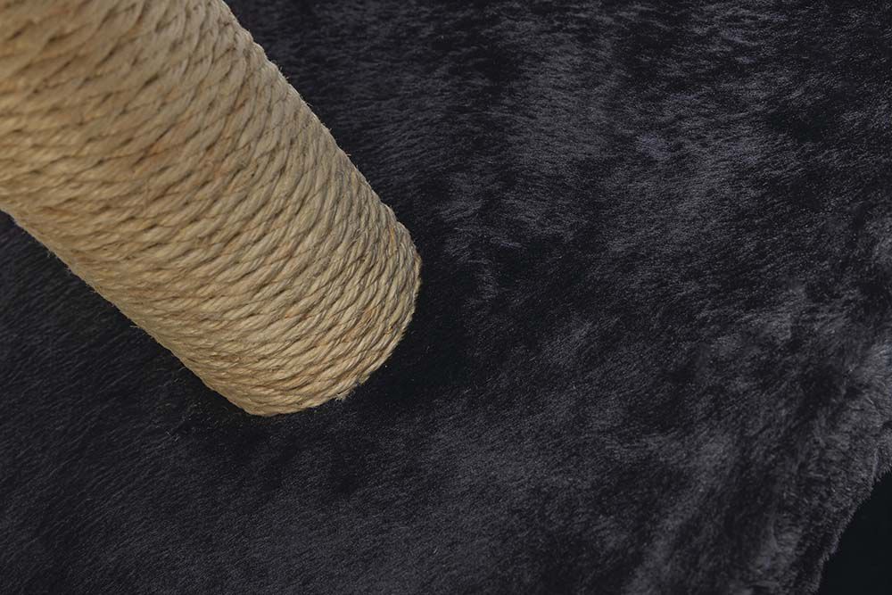 BEEZTEES Christa - Krabpalen & Krabplanken - Zwart - 32x32x60 cm