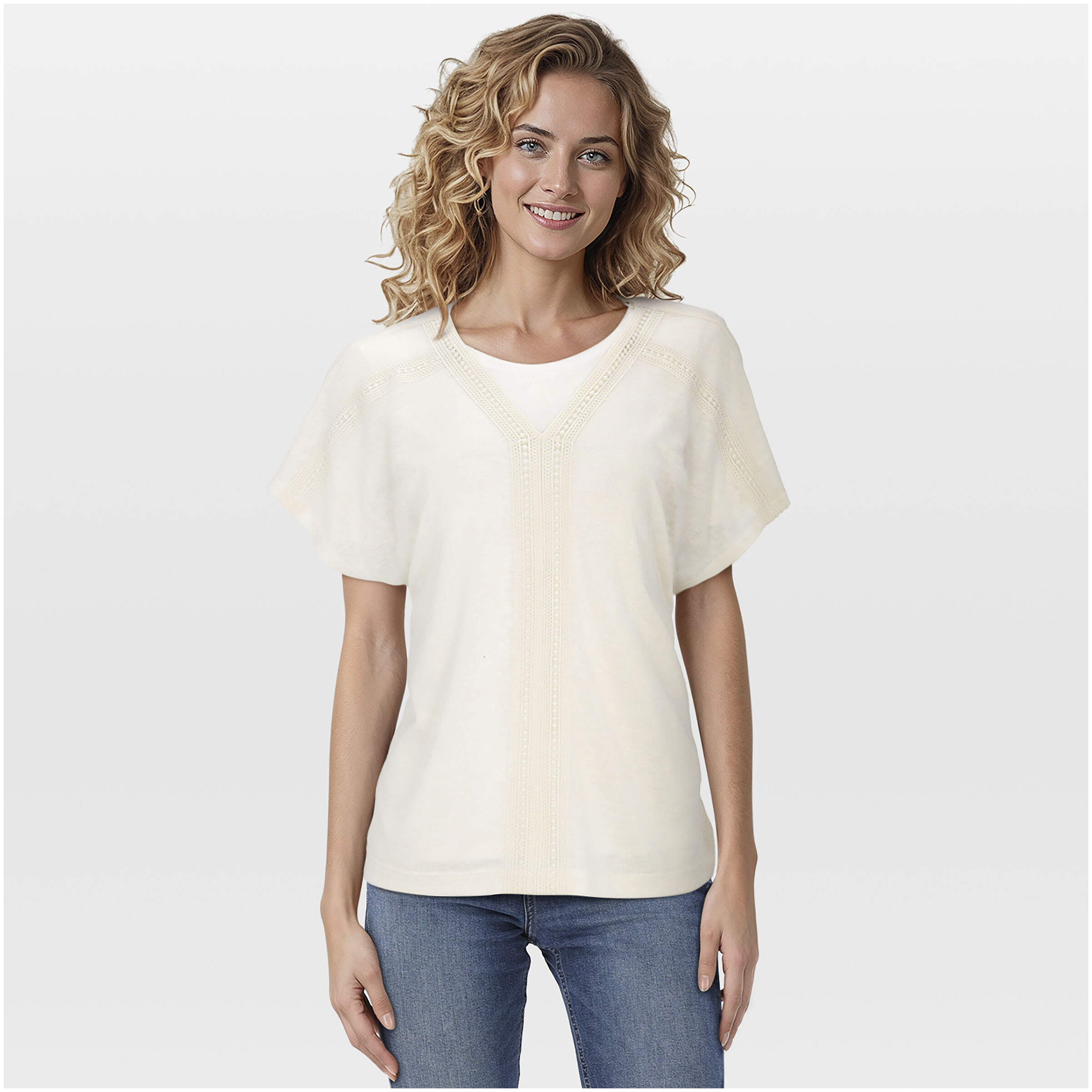 VELESTE Jova - T-Shirt - Offwhite - 36 VELESTE Jova - T-Shirt - Offwhite - 36