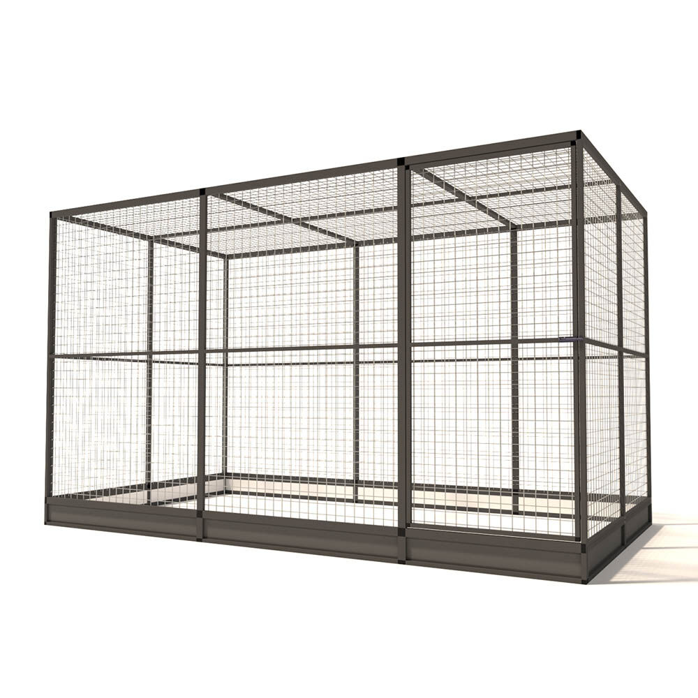 Glorenza Noa - Kattenren - Antraciet - 193x176x328 cm Glorenza Noa - Kattenren - Antraciet - 193x176x328 cm