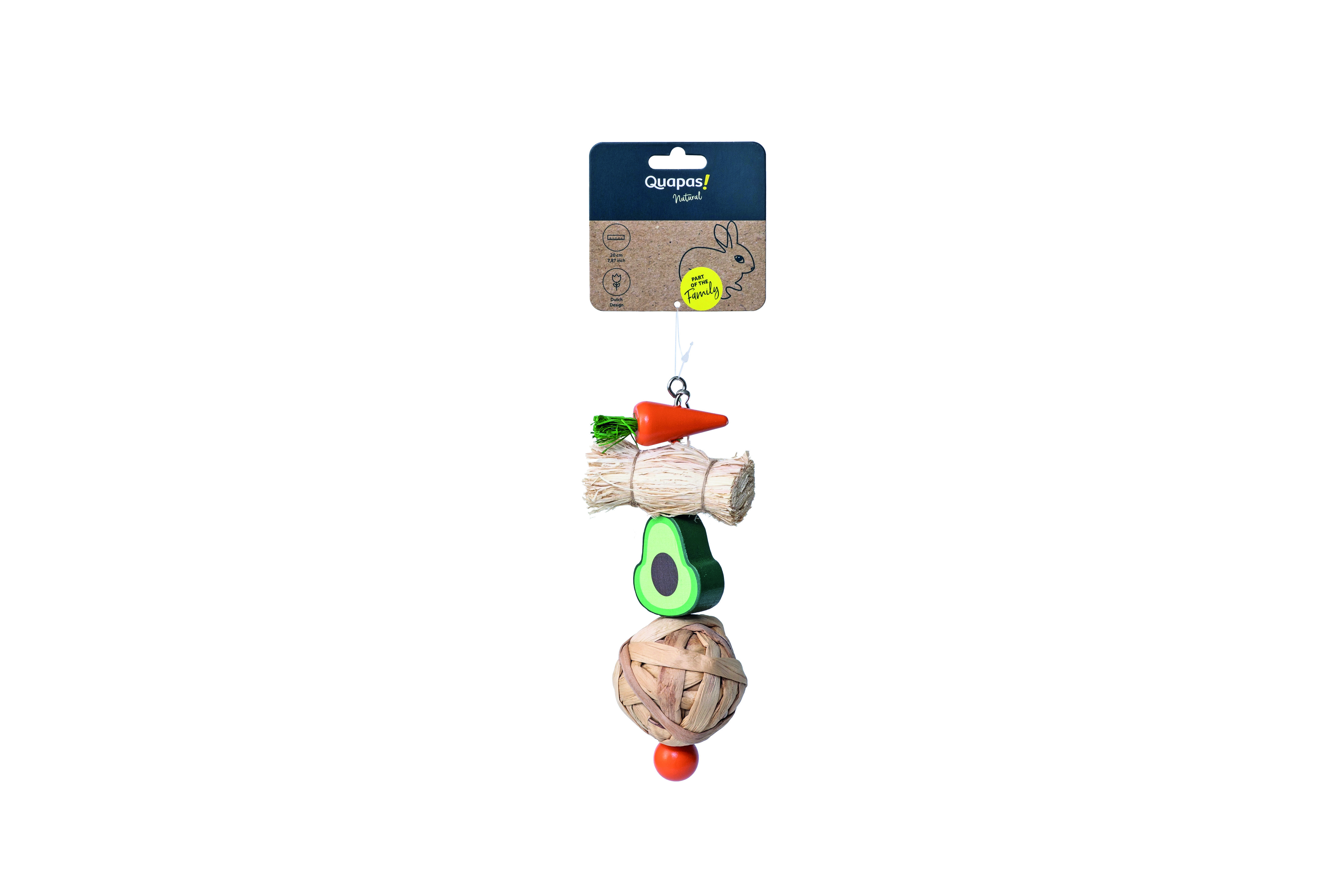 Quapas! Avocado Hanger - Knaagdierspeelgoed Quapas! Avocado Hanger - Knaagdierspeelgoed