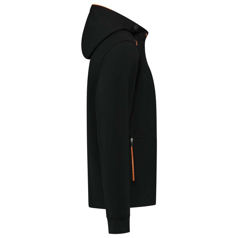 Tricorp Accent 402705 - Softshell jas - Zwart / Oranje - 3XL